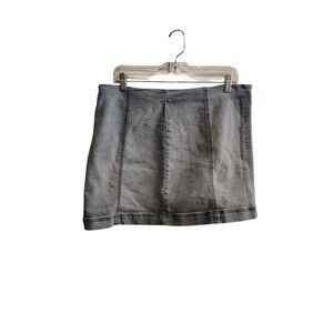 Wild Fable Size 16 Light Wash Women's Denim‎ Mini Skirt